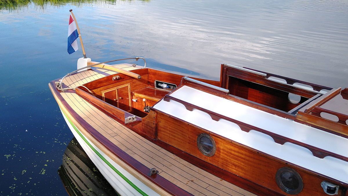 Sloep Houten Kajuit Zeilsloep