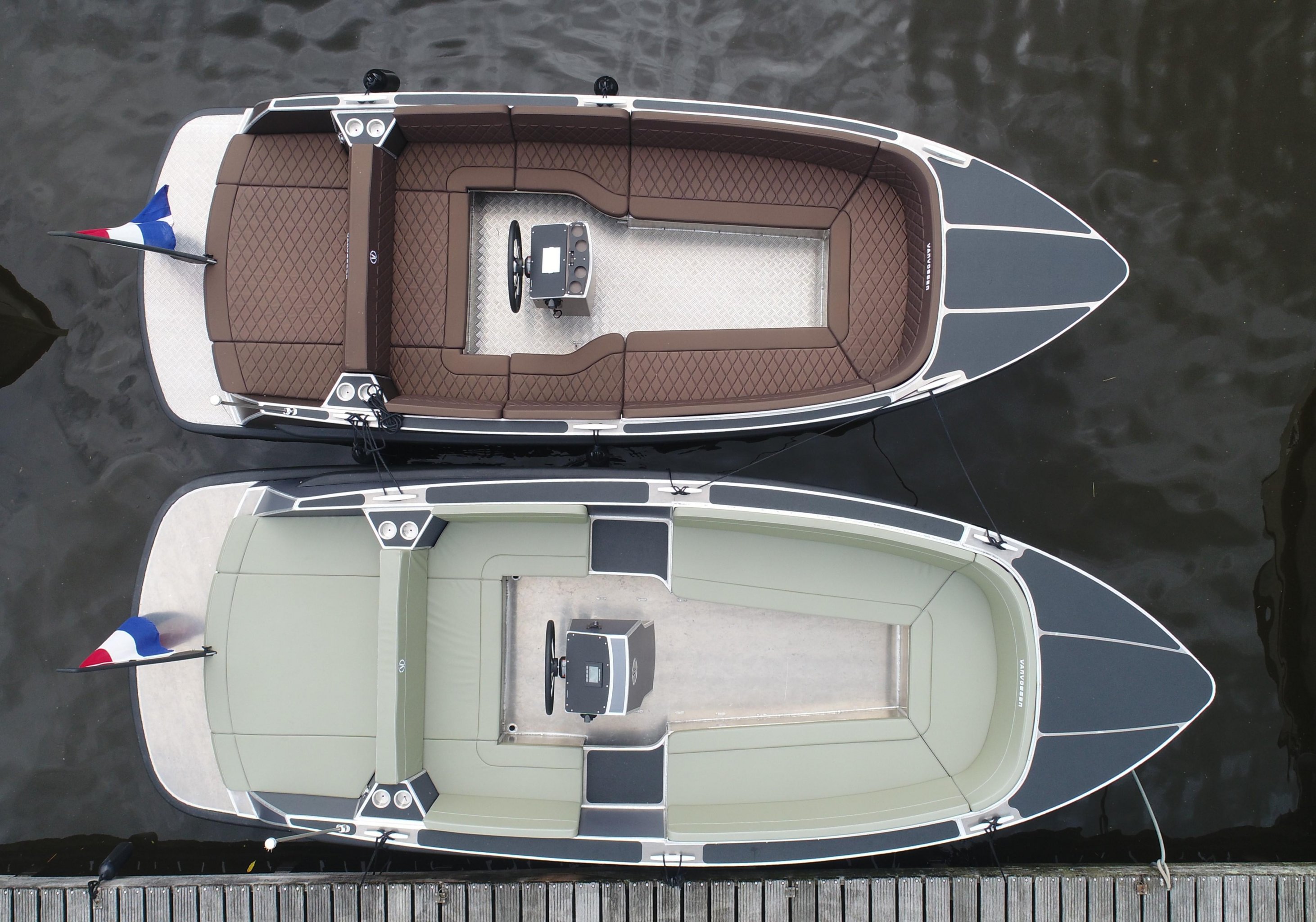 Van Vossen E tender 595 aluminium elektrisch Loosdrecht