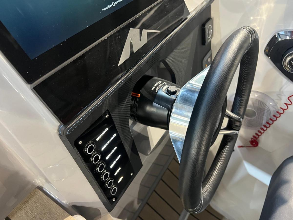 Northmaster 760 Cruiser. Dit schip is aanwezig op de Suzuki stand van hiswa te water 2026.