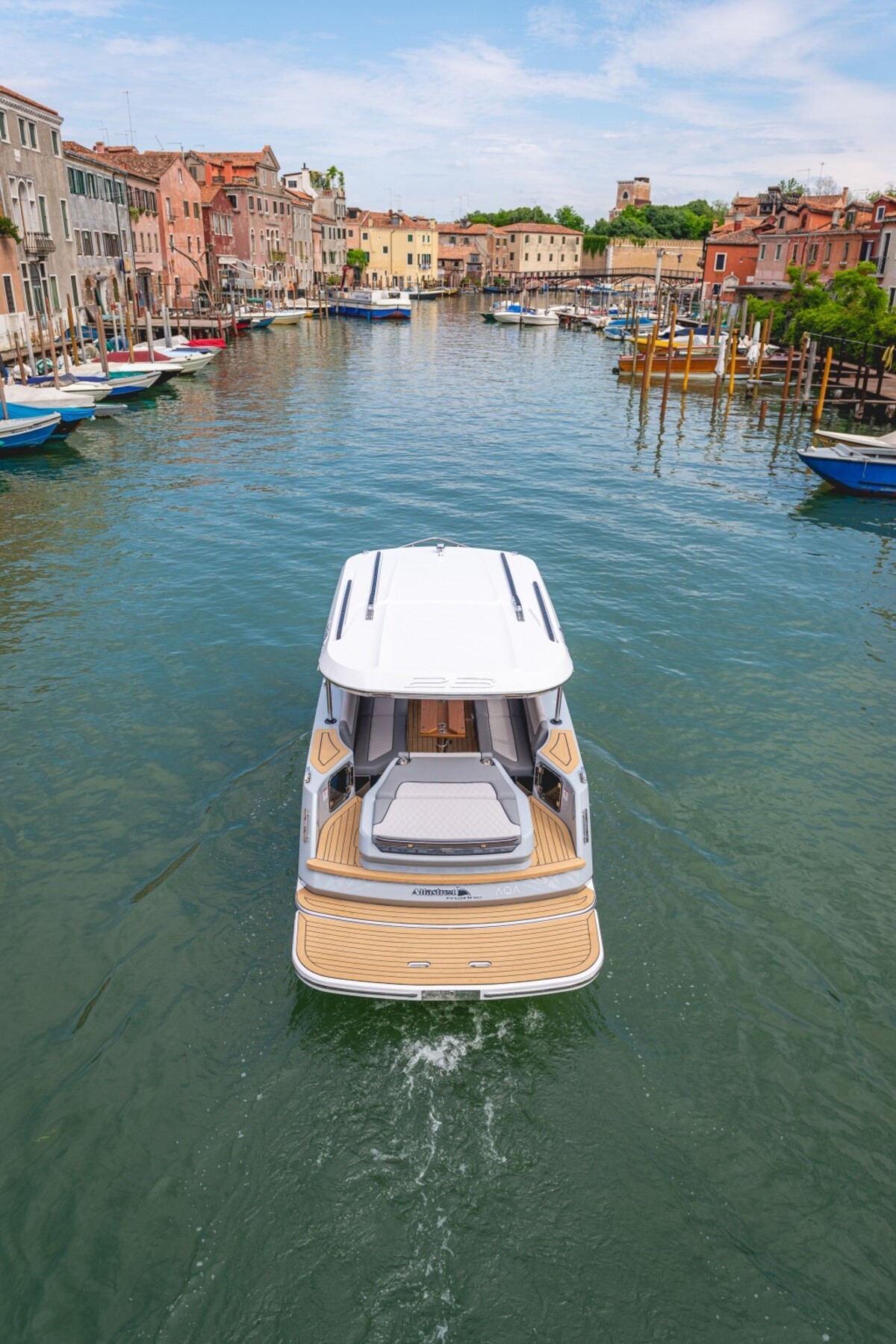 Alfastreet Marine 23 Cabin Evolution Electric