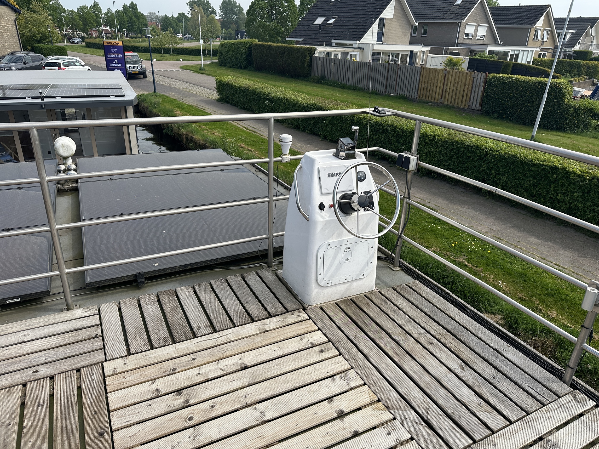 Lotus Houseboats 12 XT - Boven Besturing