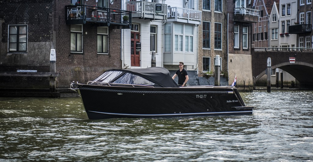 Maxima Boats 820 retro in RAL 7030 kleur op voorraad!