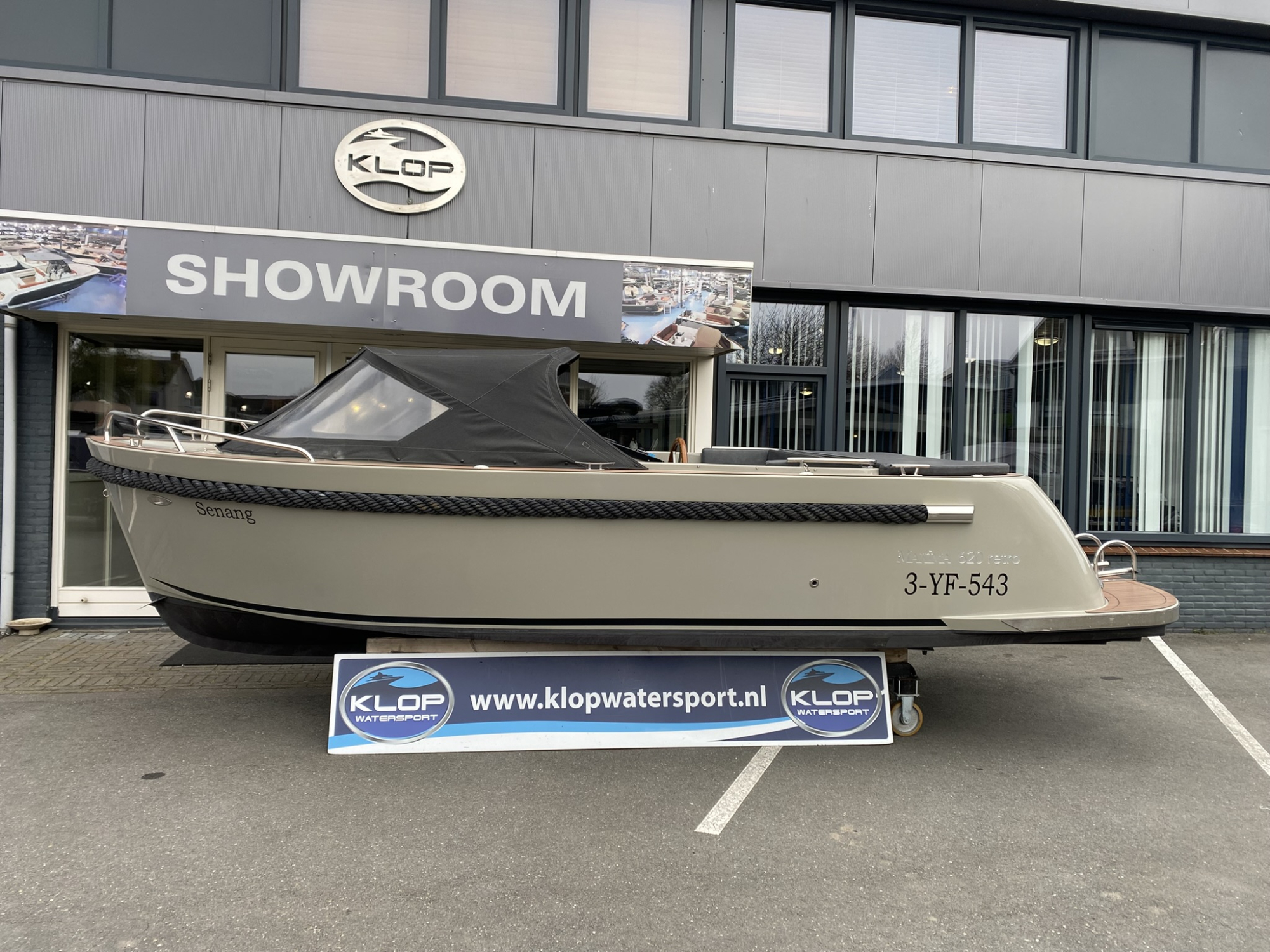 Maxima Boats 620 retro met Honda 60 pk uit 2021 - op voorraad! hoofdfoto: 1