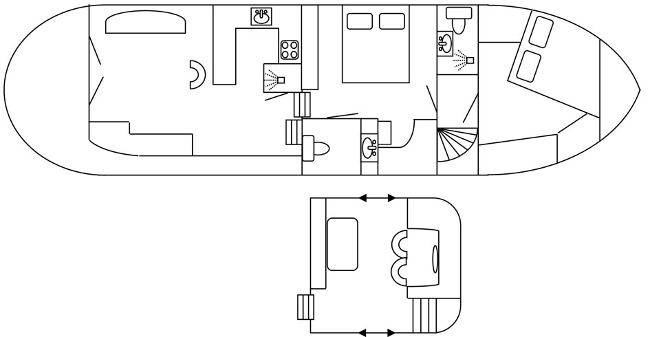 Trawlerjacht 48, zeegaand