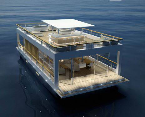 The Yacht House 110 By Nordic Season Houseboats