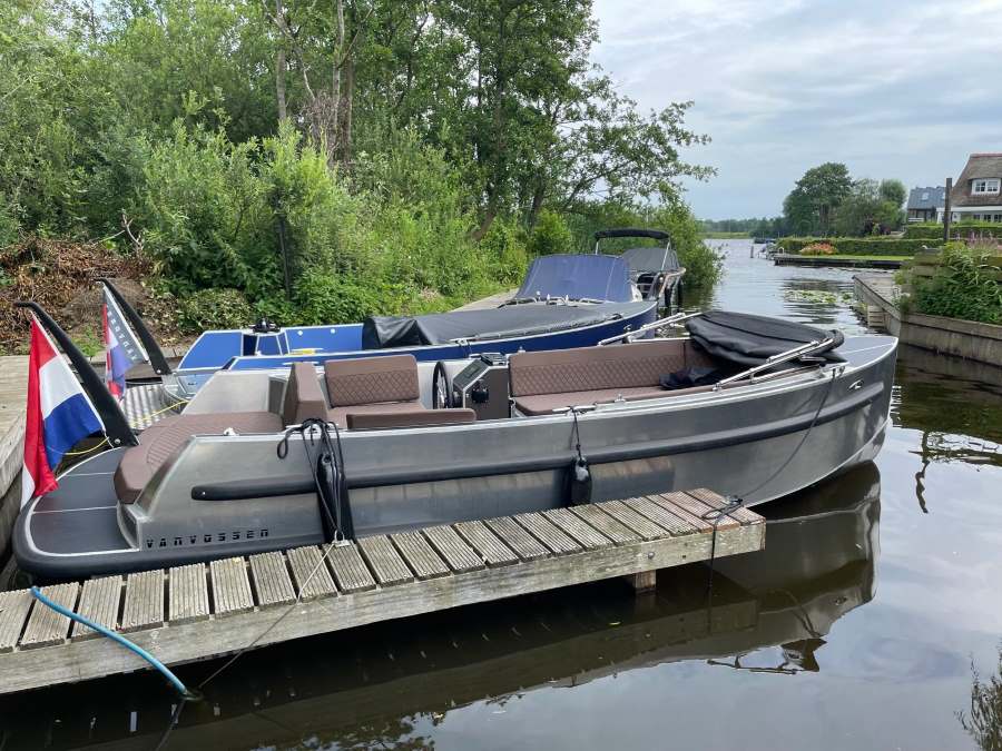 Van Vossen E tender 595 aluminium elektrisch Loosdrecht