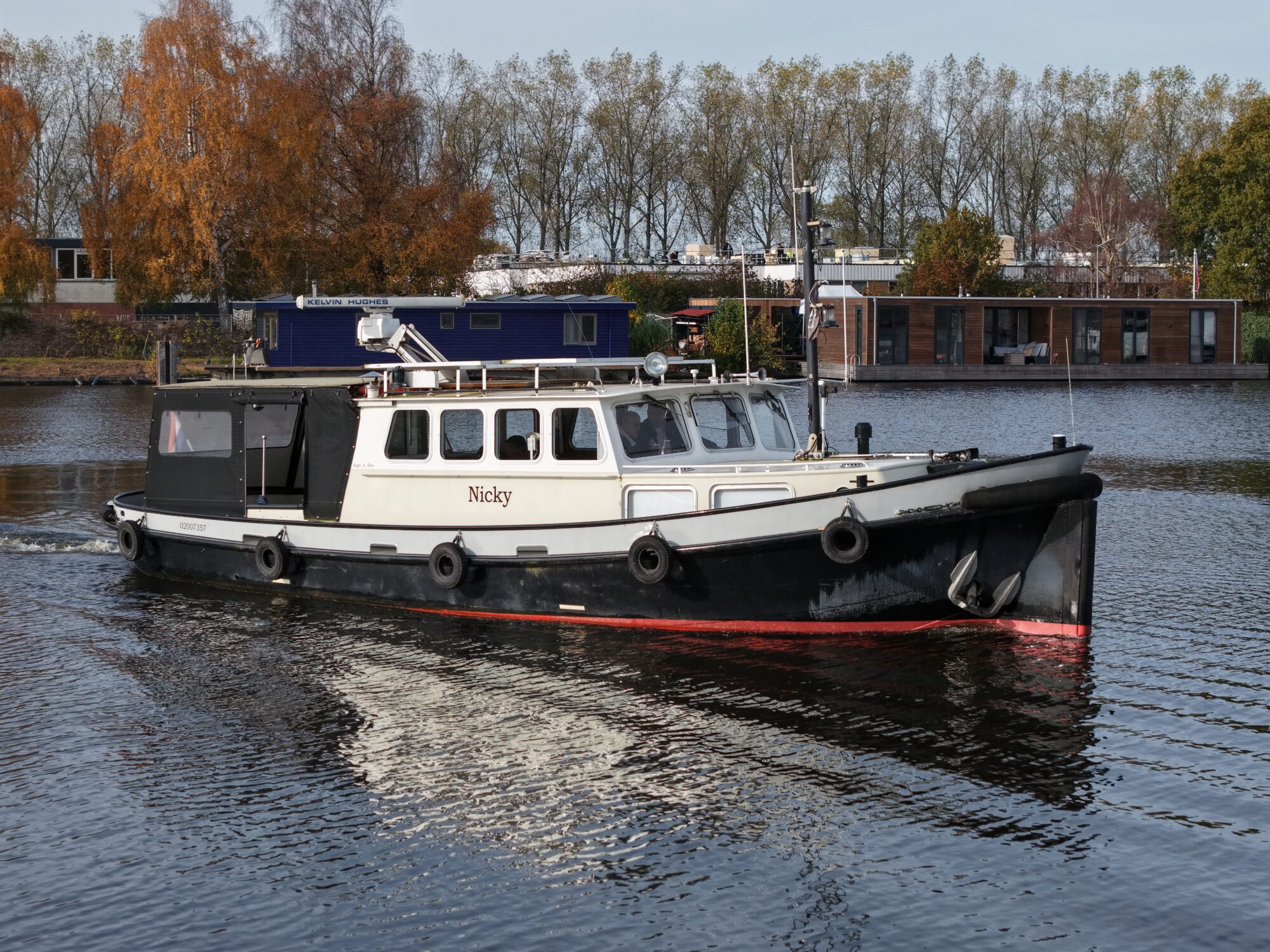 Eltink Eltinkvlet 12.85 Duw-Sleepboot met SI