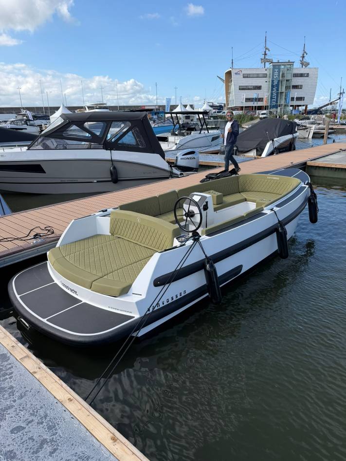 VanVossen E tender elektrisch DEMO Proefvaar dagen 9,10,11, 12 en 13sept
