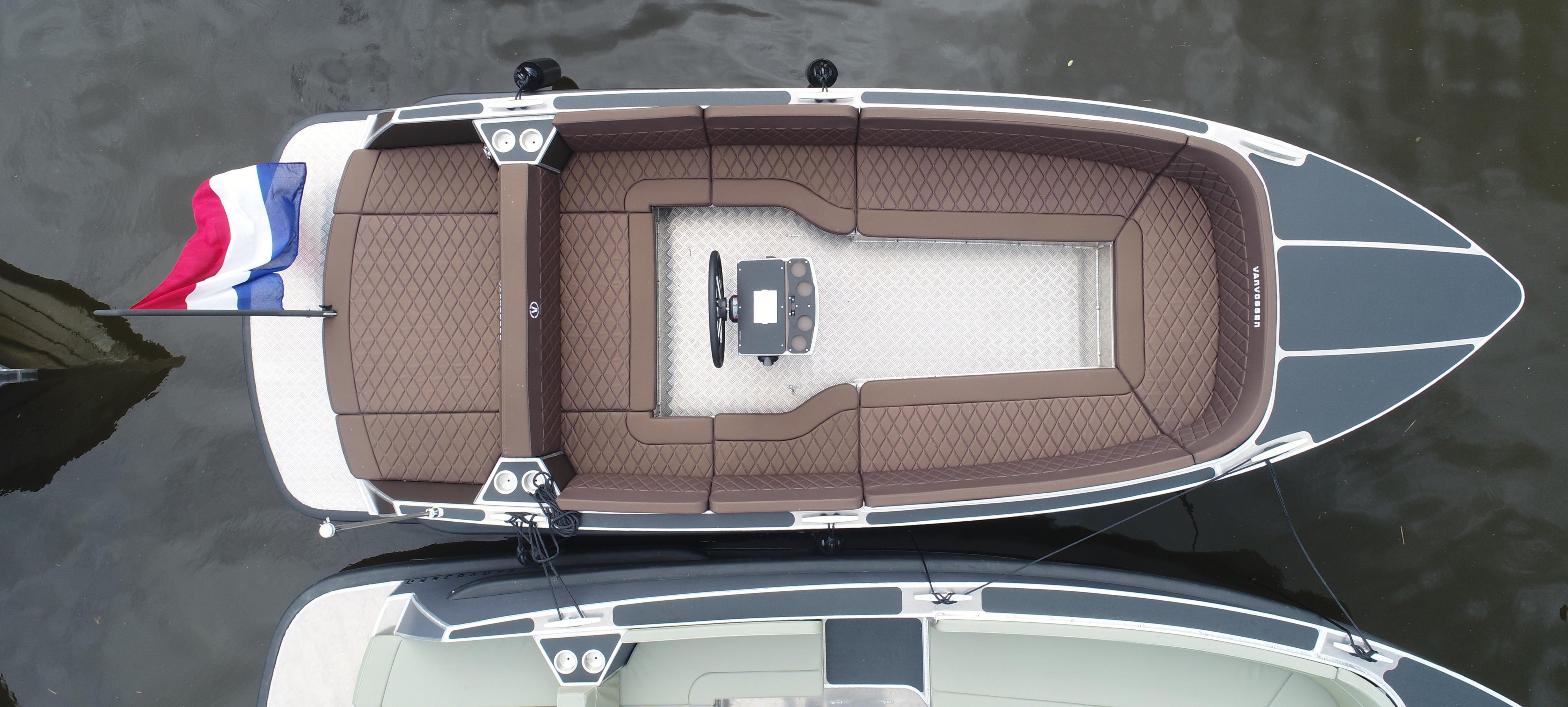 Van Vossen E tender 595 aluminium elektrisch Loosdrecht