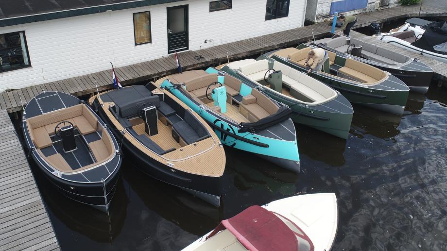 VanVossen E tender elektrisch DEMO Proefvaar dagen 9,10,11, 12 en 13sept
