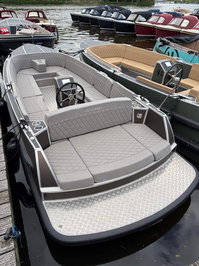 VanVossen E tender elektrisch DEMO Proefvaar dagen 9,10,11, 12 en 13sept