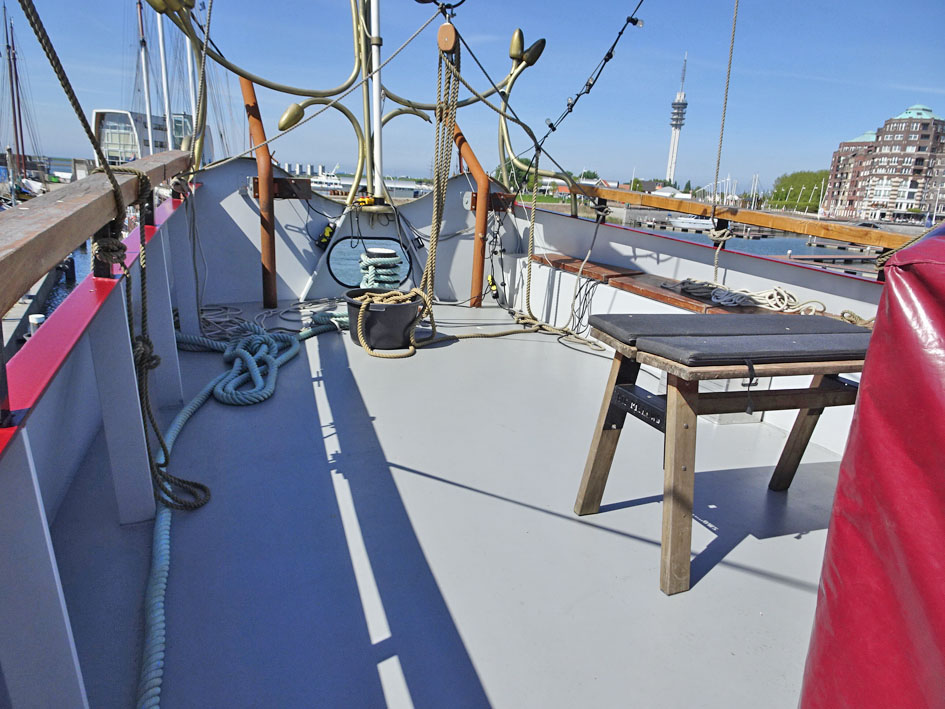 3 mast Charterschip / Evenementenboot 44 nachtgasten, 150 daggasten