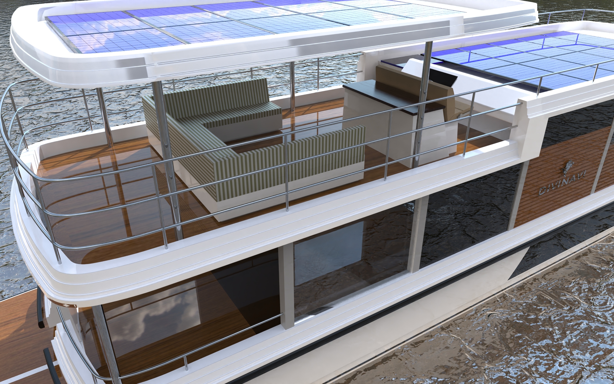 DiviNavi M-1542 SL Houseboat