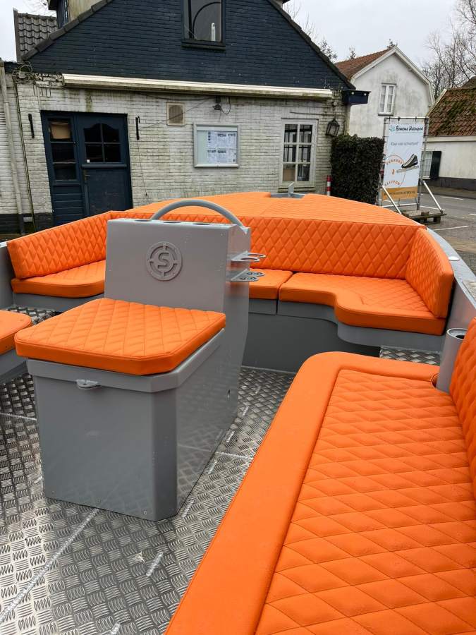 Steelfish 670 vaarklaar 60pk Yamaha grijs Loosdrecht