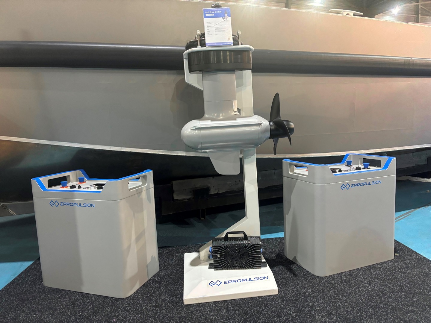 Van Vossen E-tender 595 E-propulsion 6kW op voorraad