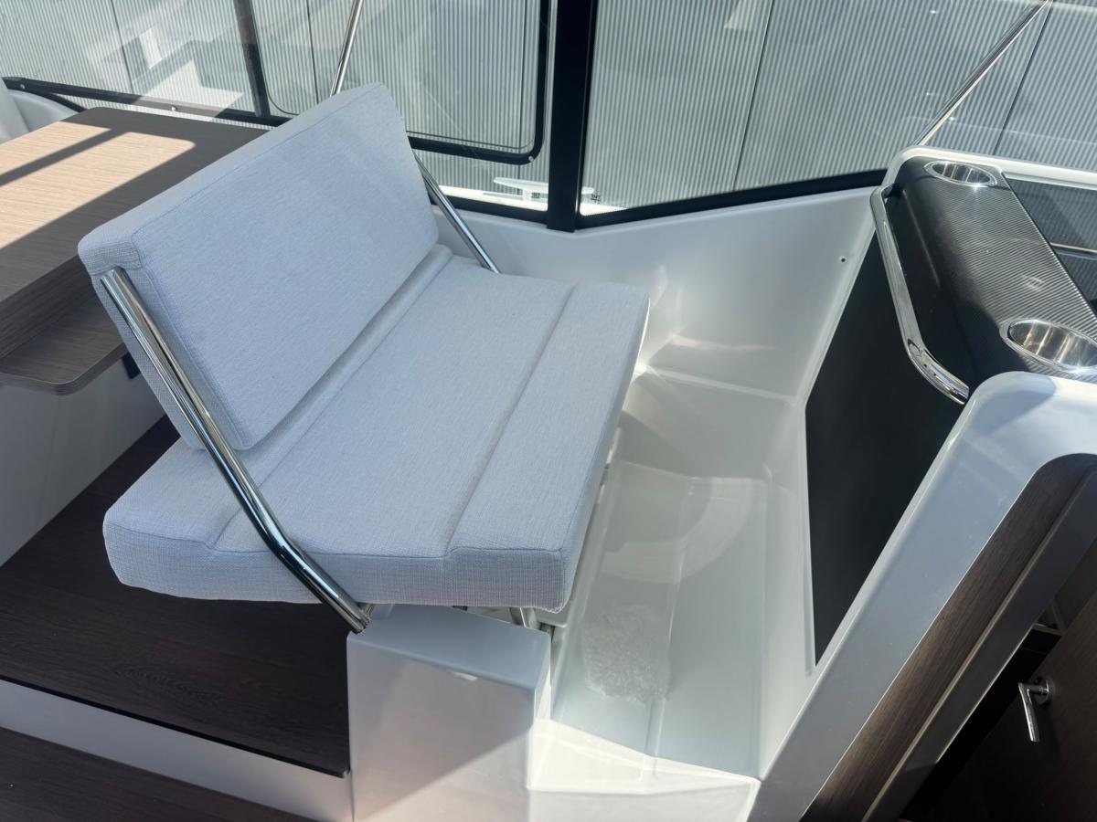 Jeanneau Merry Fisher 895 serie 2. Dit schip is aanwezig op de Yamaha stand van hiswa te water 2026.