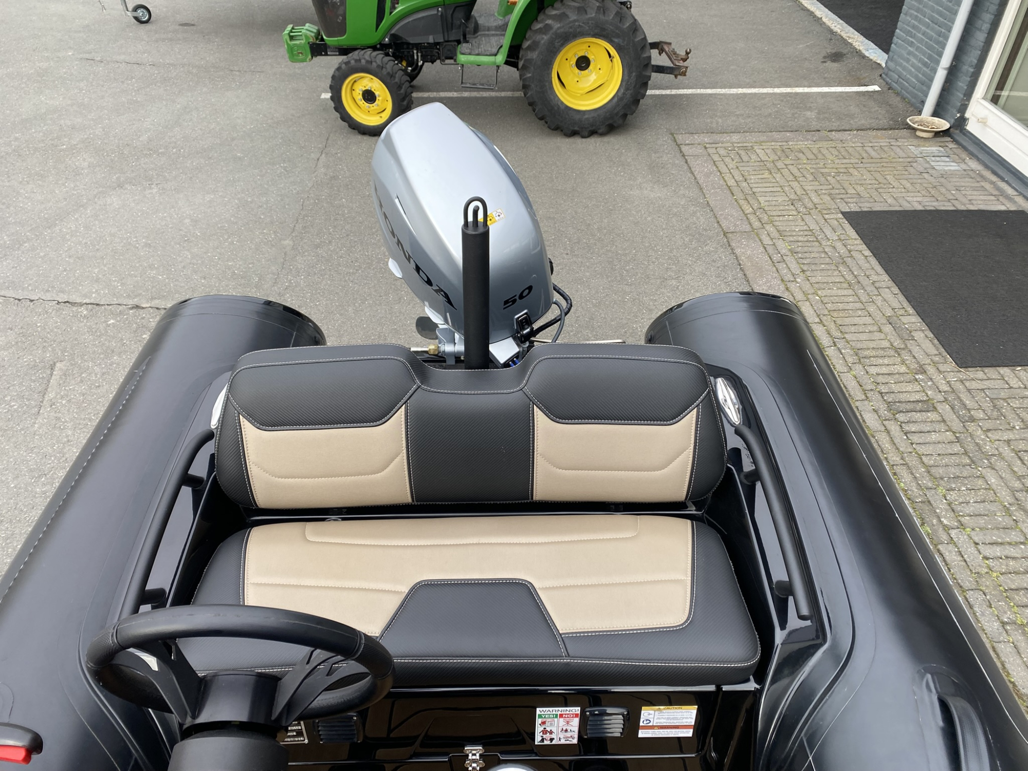 Grand Ribs Grand 420 Golden line met Honda 50 pk - jong gebruikt