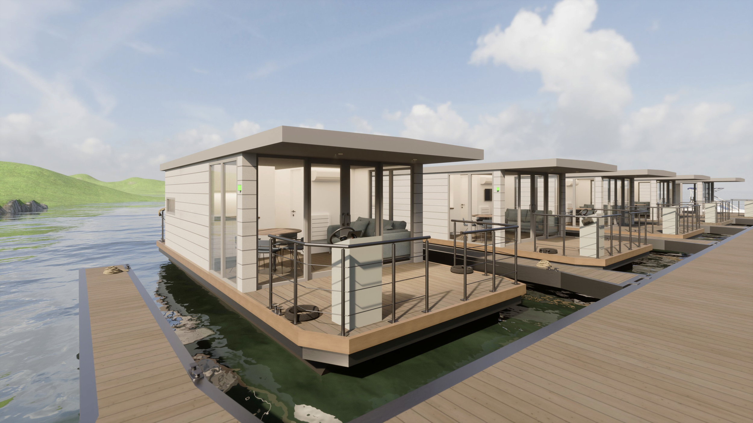 La Mare Houseboat Canalboat 4 (STB4.0) Direct Leverbaar