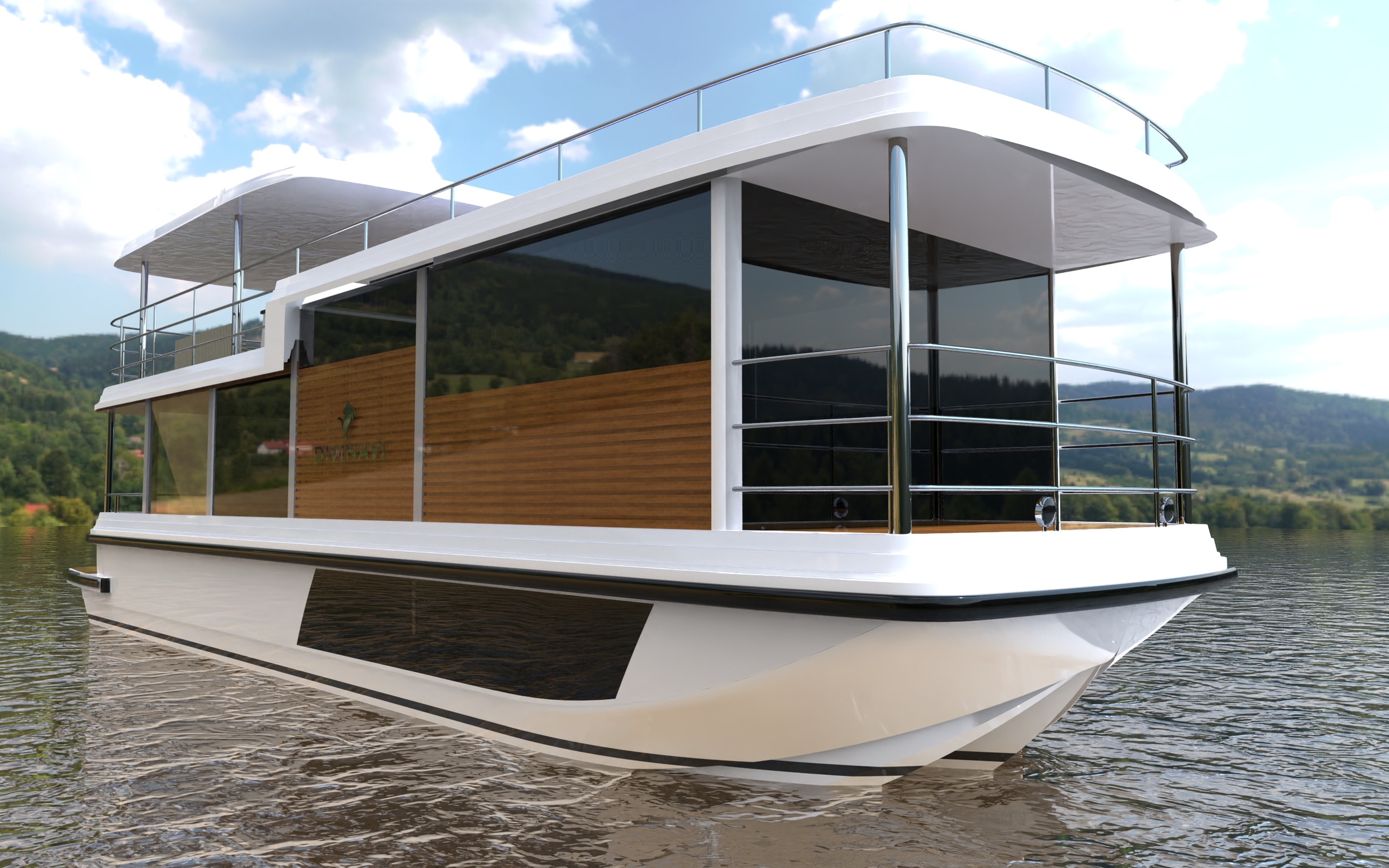 DiviNavi M-1542 SL Houseboat