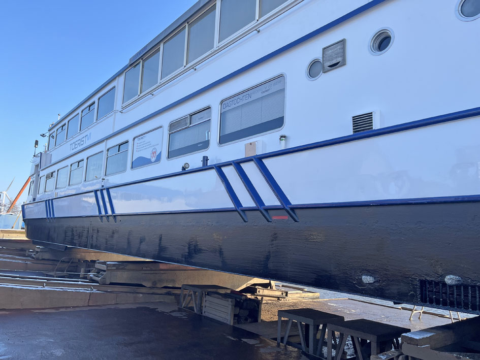 Dagpassagiersschip 250 pers