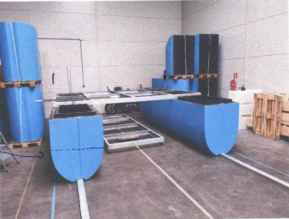 LST Boatin (onderstel) Houseboat