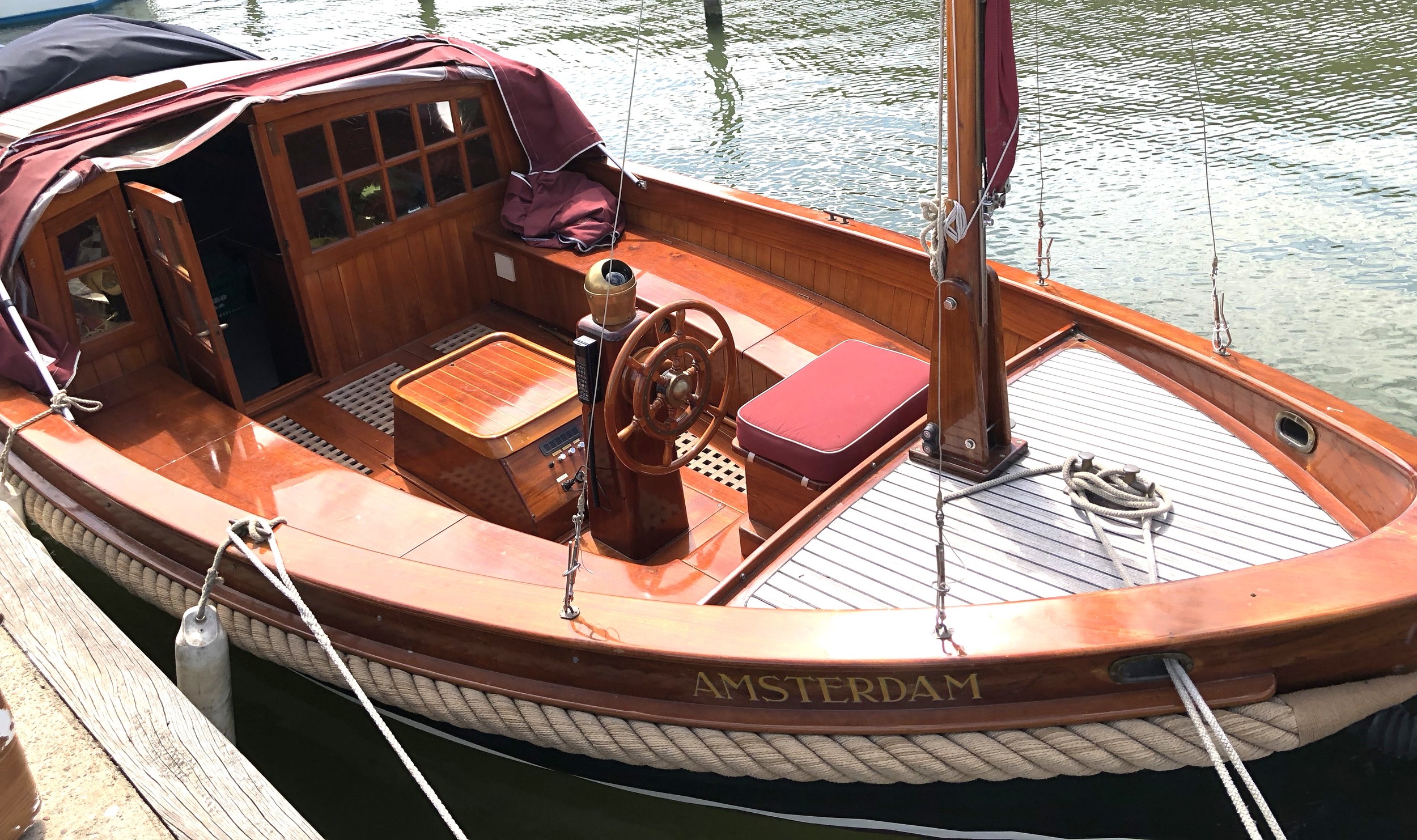 Scherpel Kajuitsloep Teak/ Mahonie hoofdfoto: 1