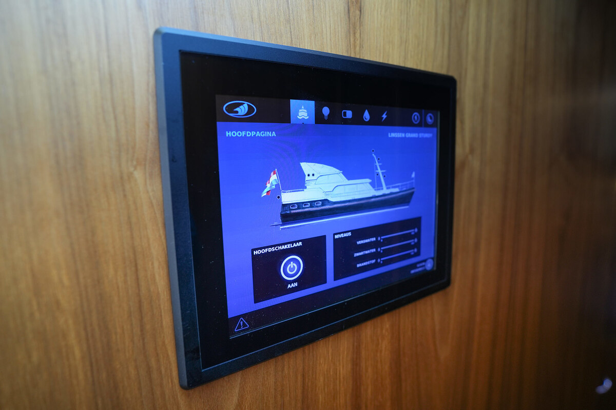 Linssen Grand Sturdy 410 AC Variotop met stabilisator