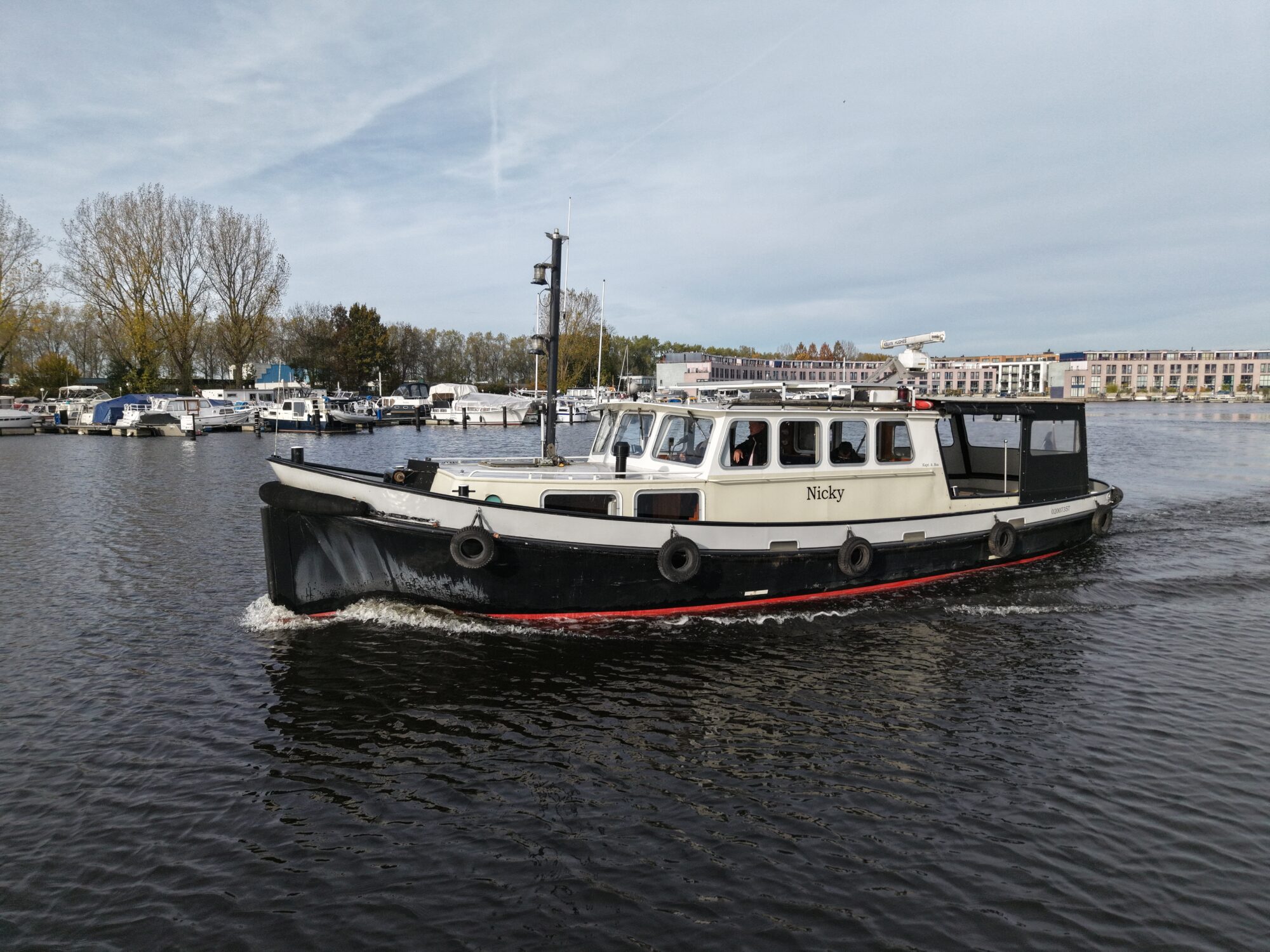 Eltink Eltinkvlet 12.85 Duw-Sleepboot met SI