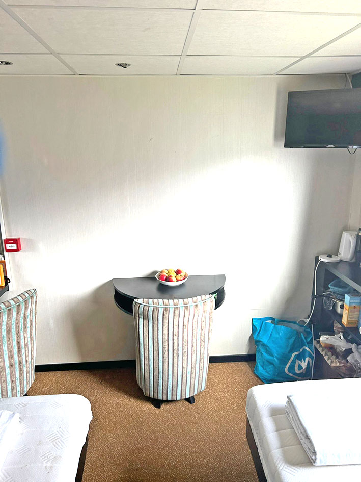 Hotel Passagiersschip 120 passagiers