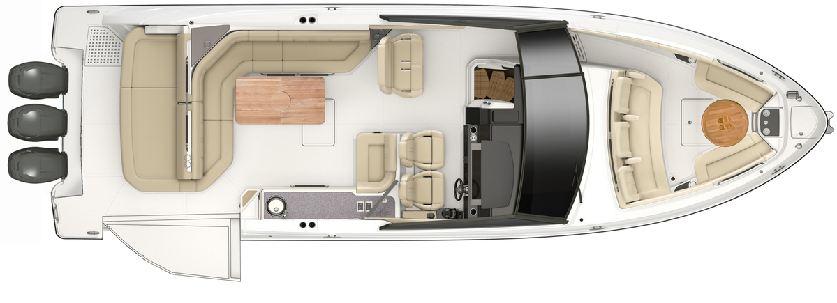 Sea Ray SLX 400 Outboard