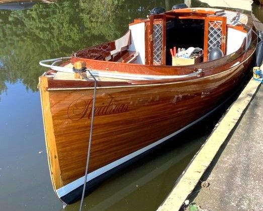 Canadese Kajuit Sloep Elektrisch Varend