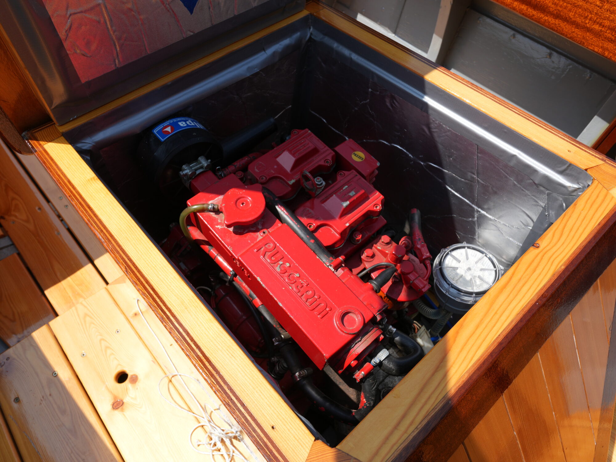 Kapitein Klassieke Mahoniehouten Sloep 6.20