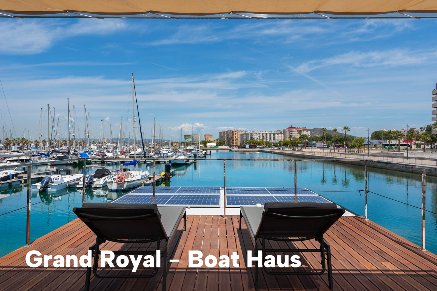 Boat Haus Mediterranean 12X4,5 ROYAL Houseboat