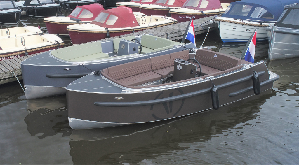 Van Vossen 650 plugin E-tender vaarklaar elektrisch