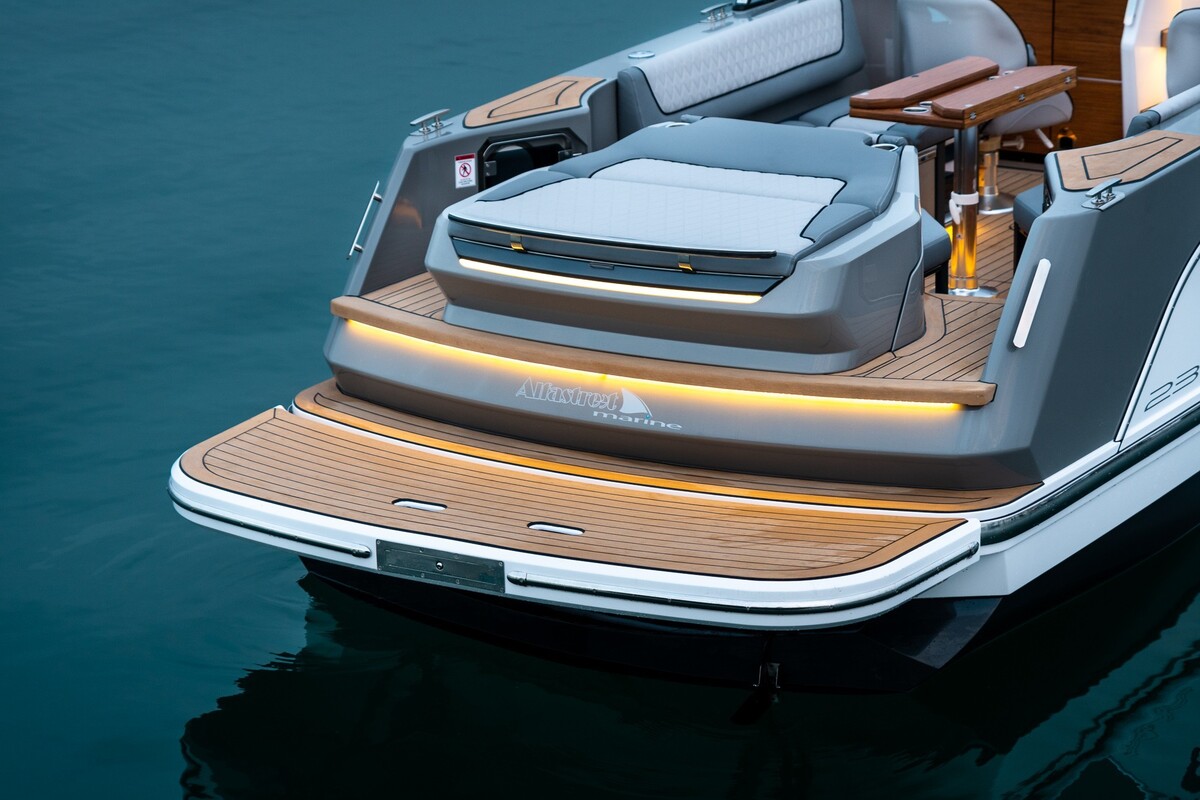 Alfastreet Marine 23 Cabin Evolution Electric