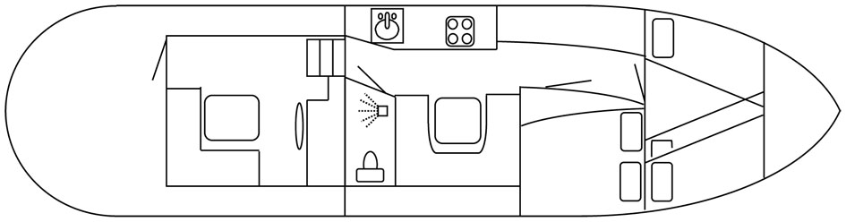 Kotter Varend Woonschip 14.95
