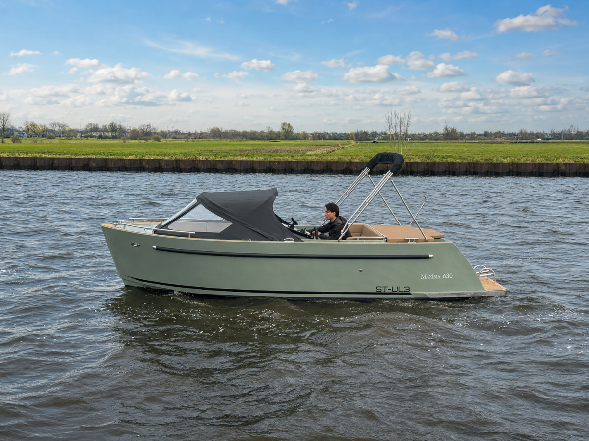 Maxima 630 Tender met boegschroef op voorraad! hoofdfoto: 1