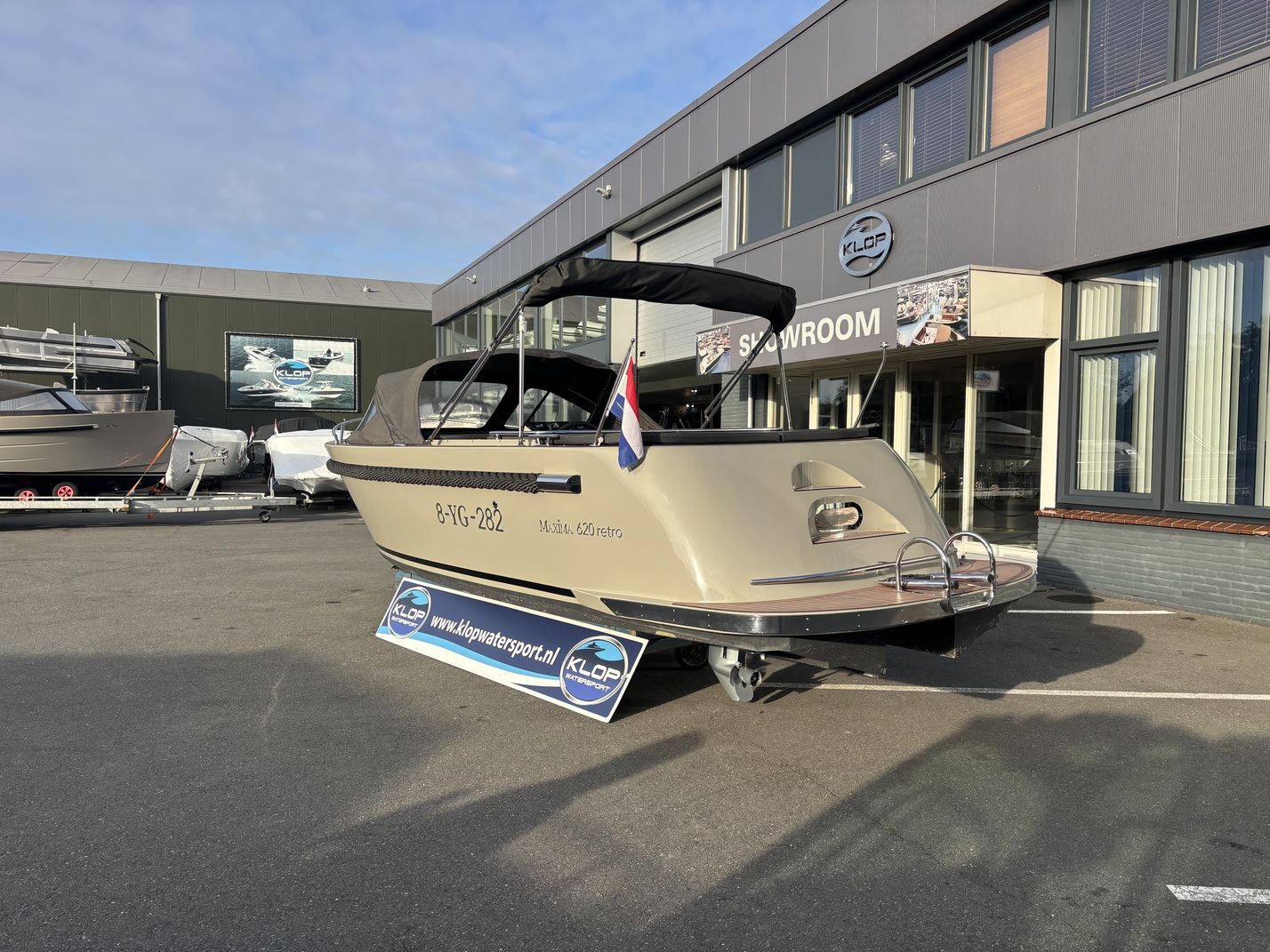 Maxima Boats 620 retro uit 2023 met Honda 40pk!