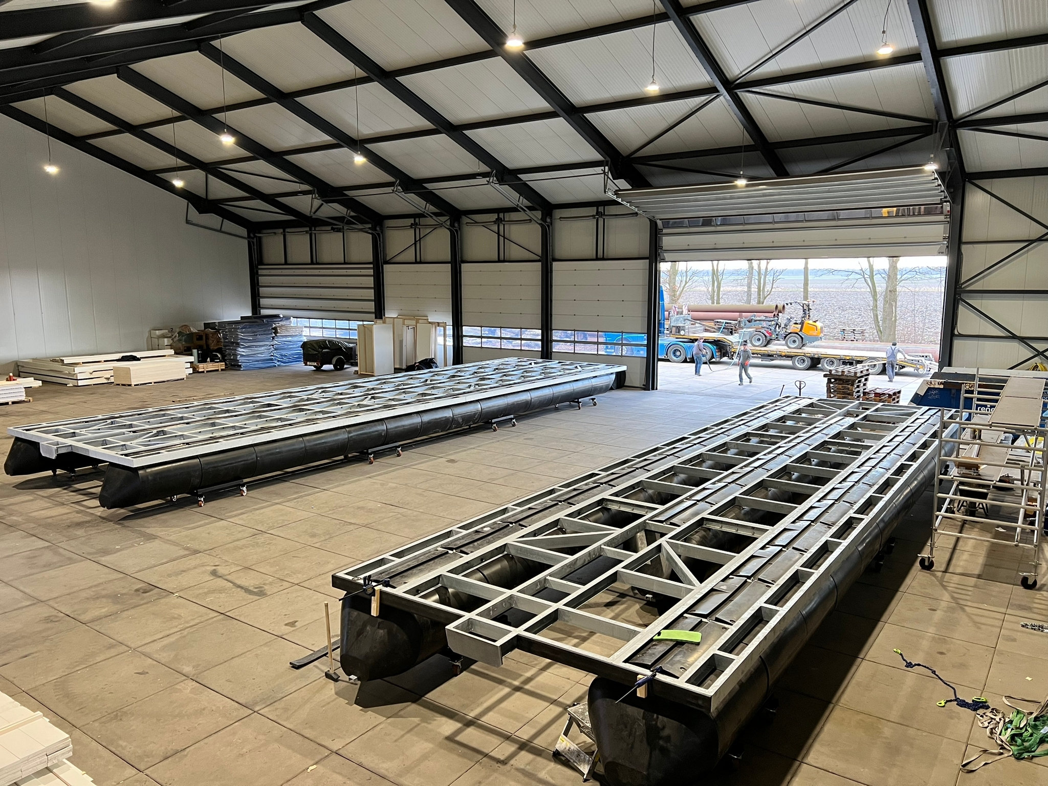 TMB60eco Houseboat Bij Rotterdam Ligplaats