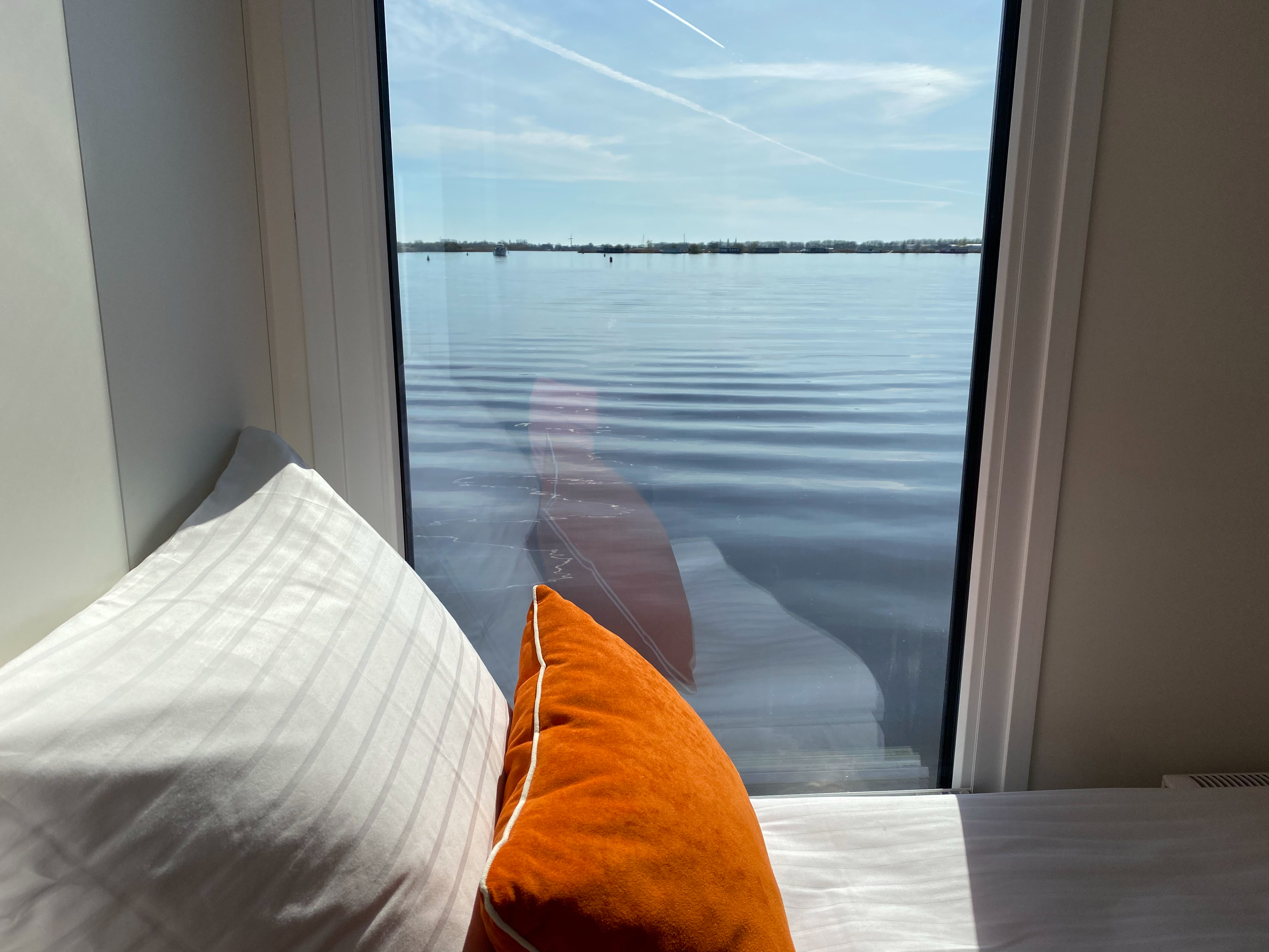 VaarAppartement 'Black Pearl' Houseboat - Panoramahut