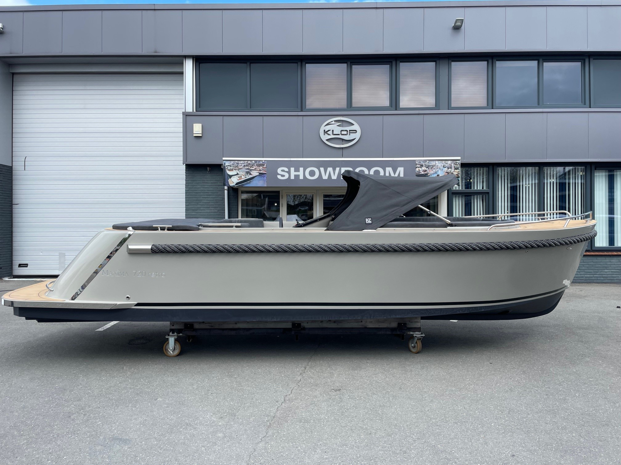 Maxima Boats 720 retro Ral 7030 - Op voorraad hoofdfoto: 1