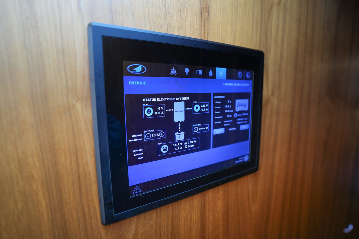 Linssen Grand Sturdy 410 AC Variotop met stabilisator