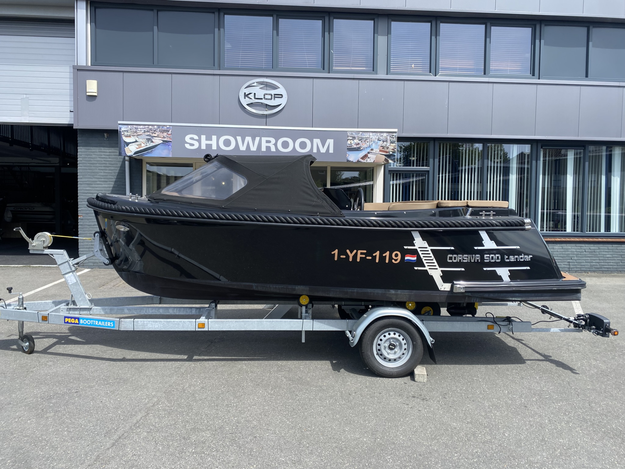 Corsiva 500 tender met suzuki 30 pk - 2021