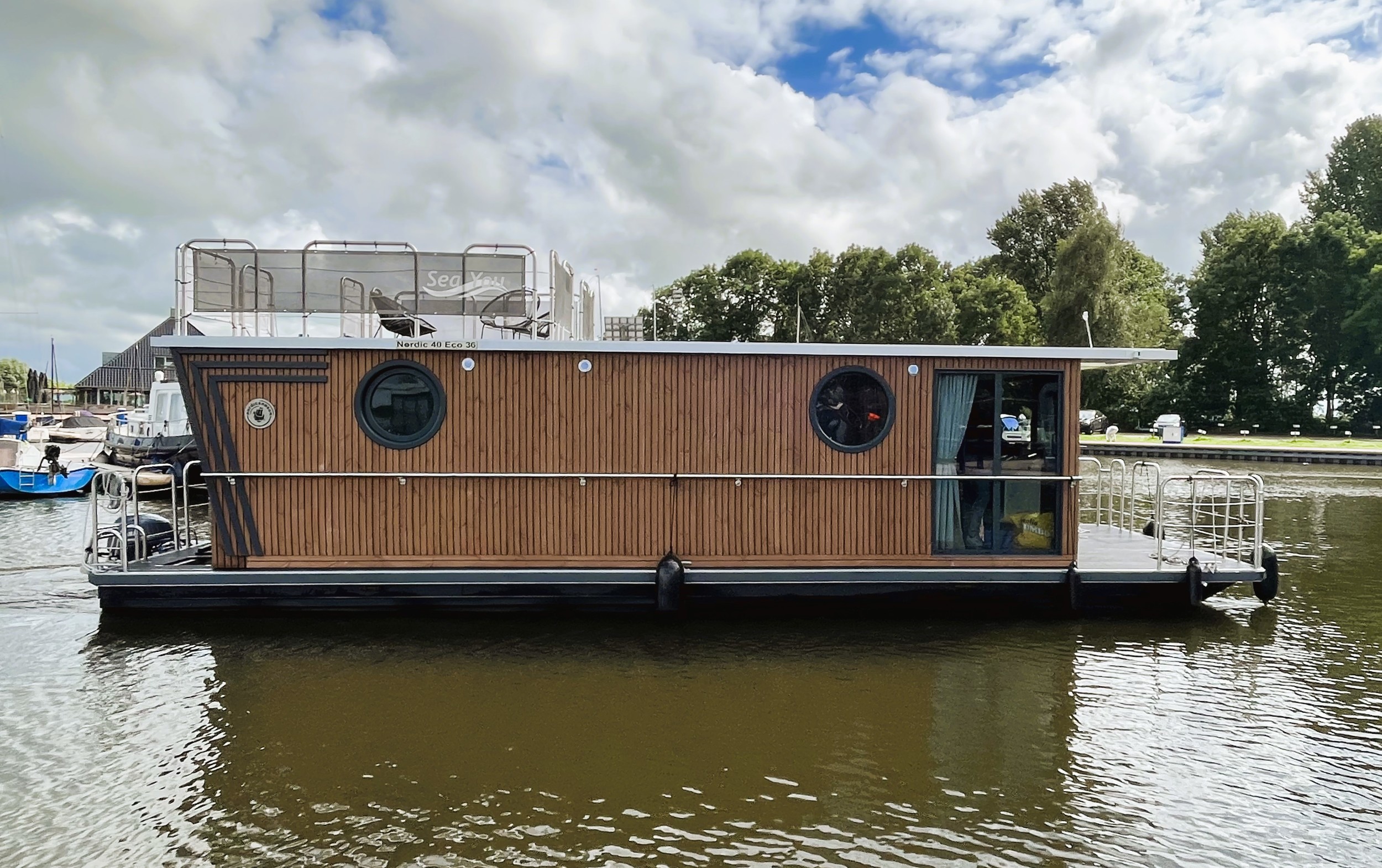 Nordic Season Houseboat NS 40 Eco 36m2 Sneekermeer Ligplaats