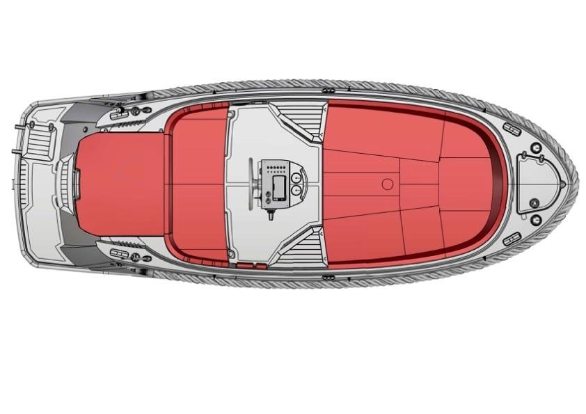 Corsiva 600 Tender vaarklaar 30pk Suz