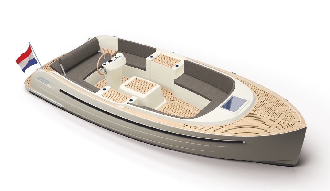 Antaris Seventy5 met Vetus 52 pk in RAL 9002 komt binnen!