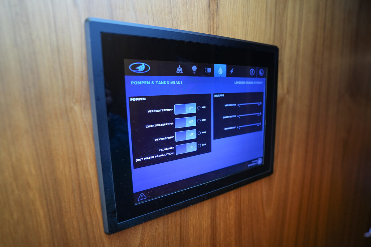 Linssen Grand Sturdy 410 AC Variotop met stabilisator