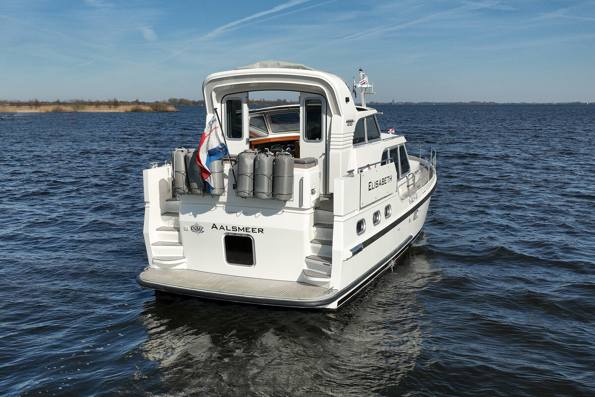 Linssen Grand Sturdy 410 AC Variotop met stabilisator