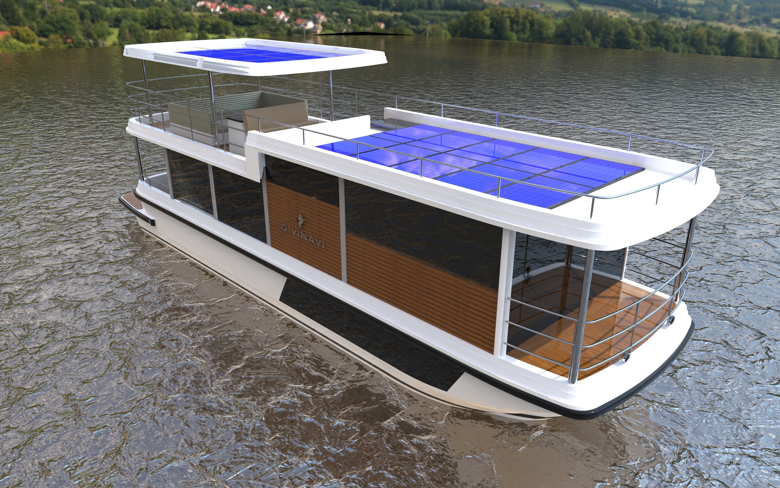 DiviNavi M-1542 SL Houseboat