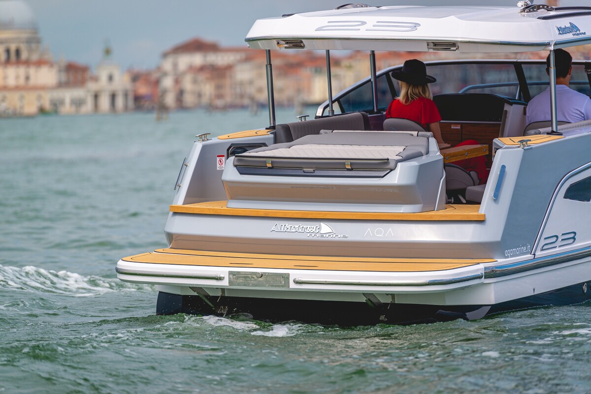 Alfastreet Marine 23 Cabin Evolution Electric